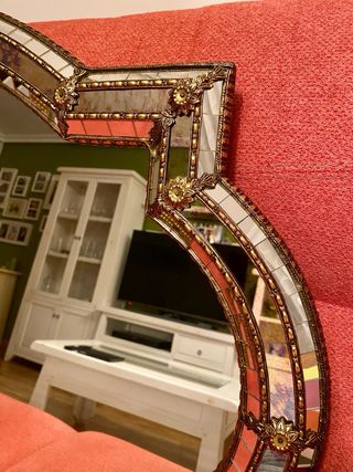 Espejo veneciano vintage NUBE