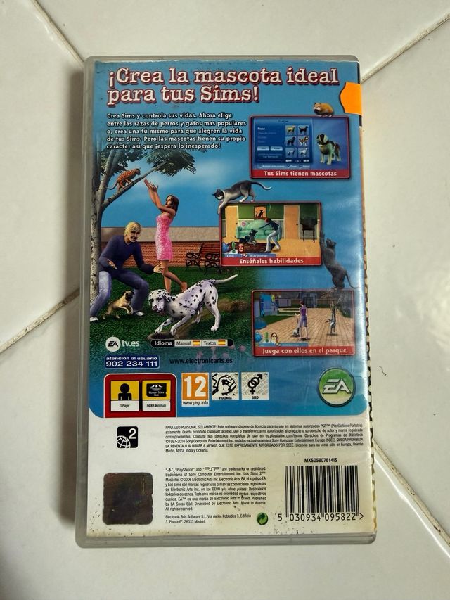 Los Sims 2 Mascotas PSP