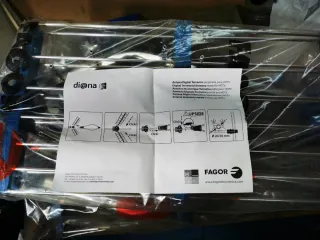 Antena TV digital Fagor Diana C/21-69 16dB NUEVAS!