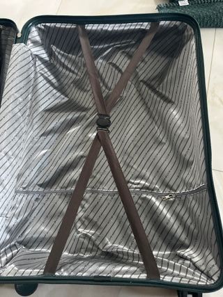 Juego de maletas de viaje verde