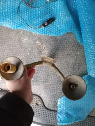 Applique vintage in metallo dorato