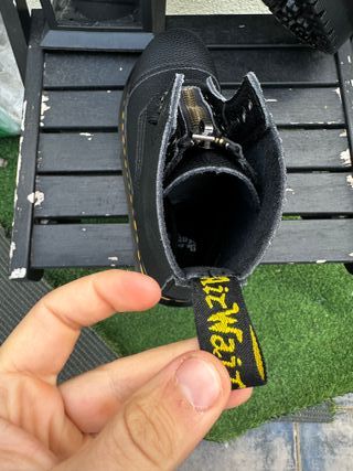 Botas Dr. Martens plataforma negras