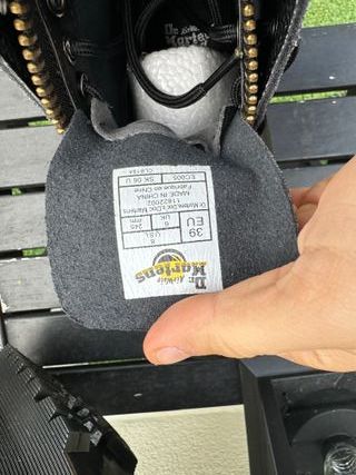 Botas Dr. Martens plataforma negras