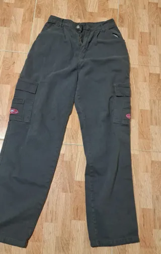 Blusa Papaya Estampada Negra Talla 8