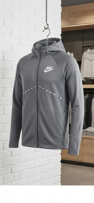 Chaqueta deportiva Nike gris Talla XS