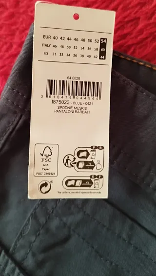 Pantalón gris caballero talla 54