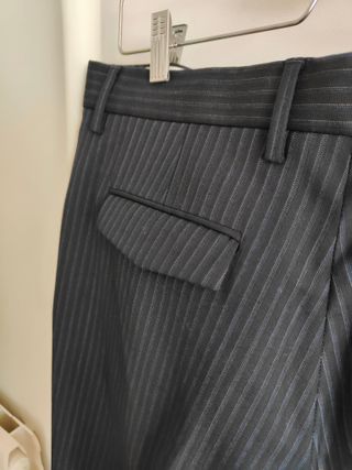 Pantalón Zara Skinny Raya Diplomática. Talla 42