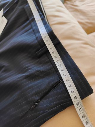 Pantalón Zara Skinny Raya Diplomática. Talla 42
