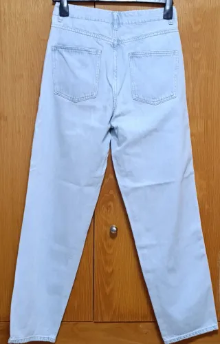 Pantalones Tejanos Talle Alto T-36