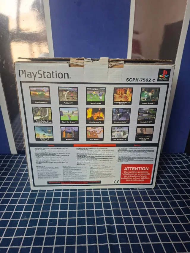 PS1 ORIGINAL CAJA PLAYSTATION