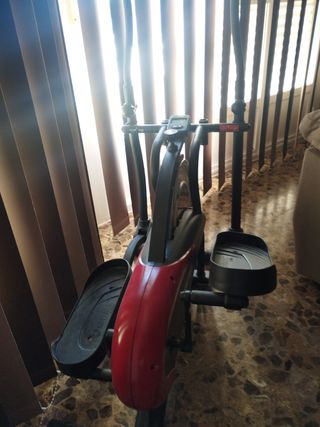 Bicicleta Elíptica Roja