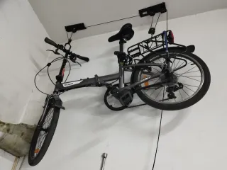 Bicicleta Plegable BTWIN Gris