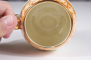 Coppia tazze Liberty ceramica Carraresi