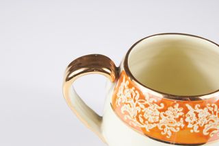 Coppia tazze Liberty ceramica Carraresi