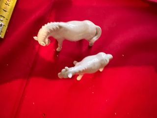 Statuine cavalli vintage porcellana