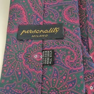 Cravatta seta Personality Milano vintage