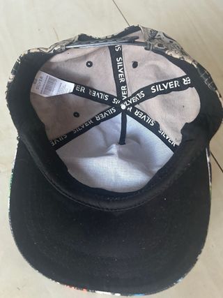 Gorra silver graffiti