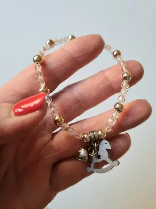 Braccialetto natalizio handmade