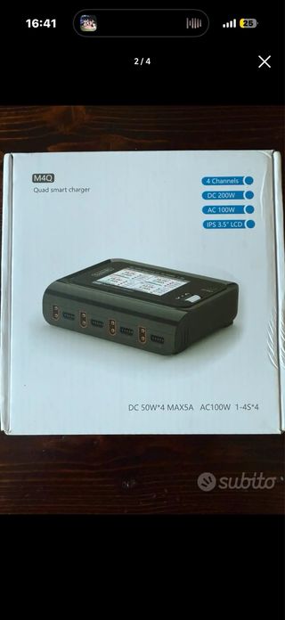 Caricabatterie LIPO ToolkitRC M4Q DC 50W