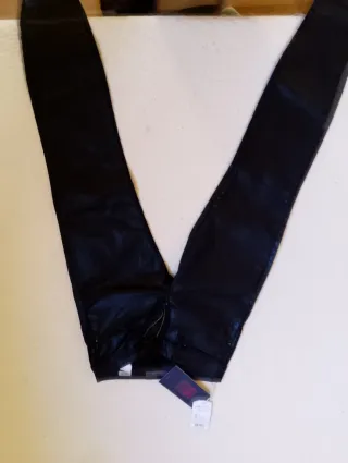 Pantalón Salsa Push Up Negro "cuero"