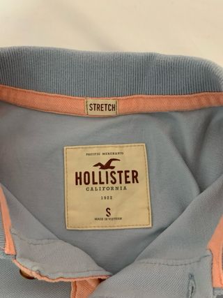 Polo Hollister Azul Talla S