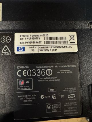 HP Compaq nc6220