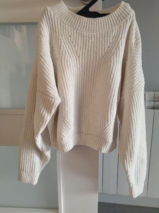 Jersey beige corto chica 12-14 años