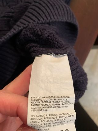 Maglione OVS cotone blu tg M