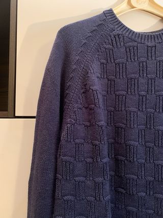 Maglione OVS cotone blu tg M