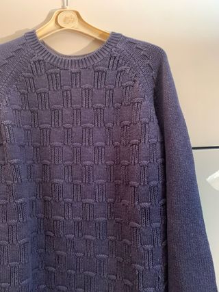 Maglione OVS cotone blu tg M