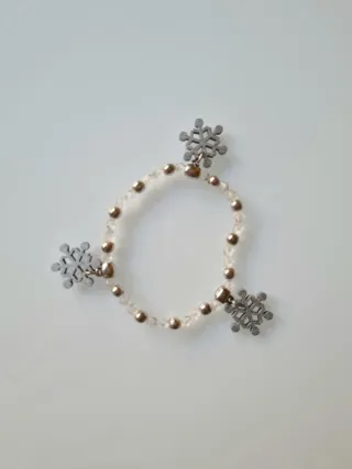 Braccialetto natalizio handmade