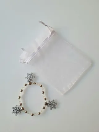 Braccialetto natalizio handmade