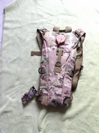 Mochila Cantimplora Militar Camuflaje