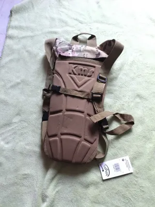 Mochila Cantimplora Militar Camuflaje