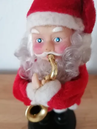 Papá Noel Jingle Bells saxofón