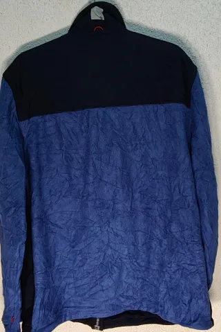 Forro polar Nautica hombre azul y negro original