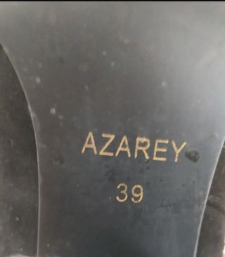 Botines de piel negros