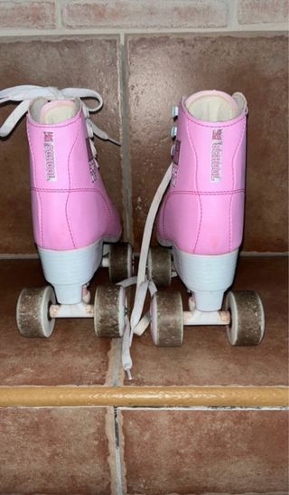 Patines rosas talla 35