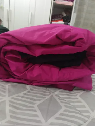 Mono de esquí niña rosa y morado