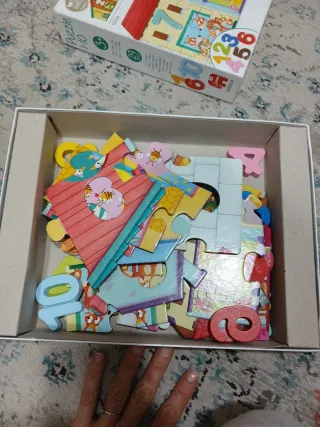 Puzzle Goula Números 1-10