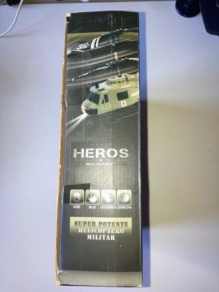 Helicóptero militar de juguete HEROS