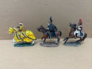 Lotto soldatini a cavallo