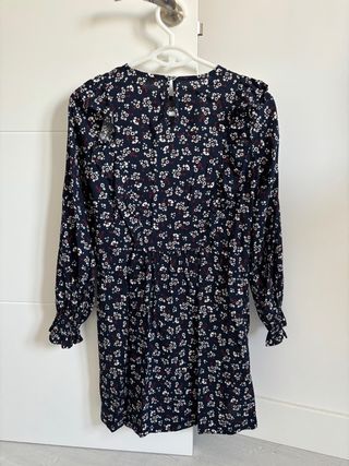 Vestido estampado floral azul