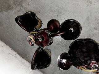 Lámparas de forja estilo rústico