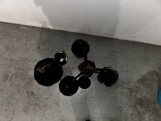 Lámparas de forja estilo rústico