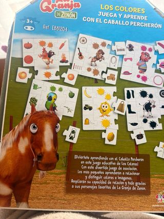 Puzzle La Granja de Zenón Caballo Percherón