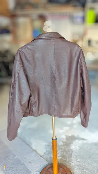 Chaqueta de cuero Pepe Jeans. Torera