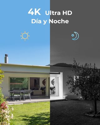 Reolink 4K Kit Camaras de Seguridad, 4X Cámaras IP