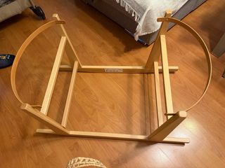 Moisés para bebé de mimbre , del corte inglés