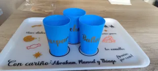 Salvamantel/Bandeja Papá Noel y Reyes Magos